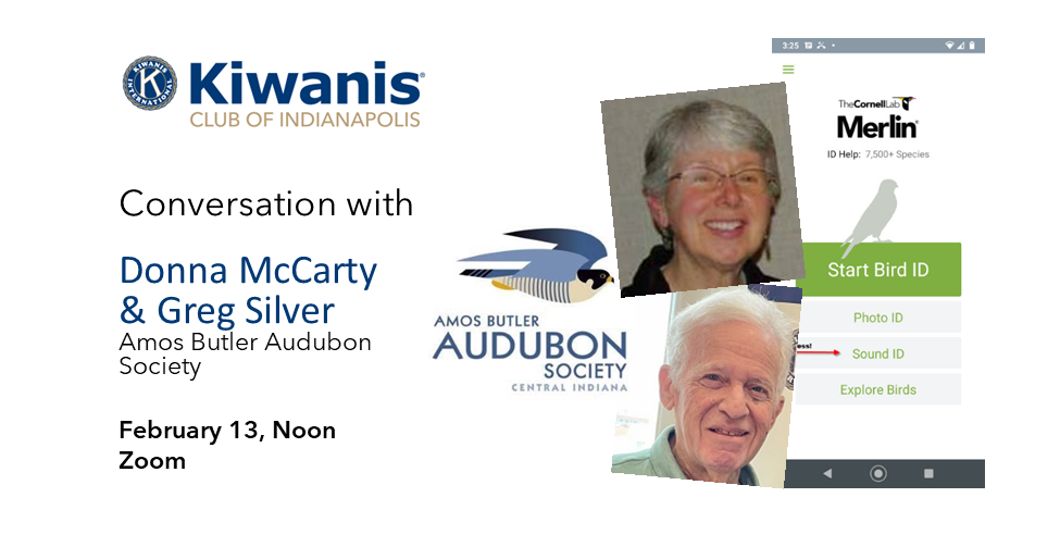 February 13: Amos Butler Audubon Society