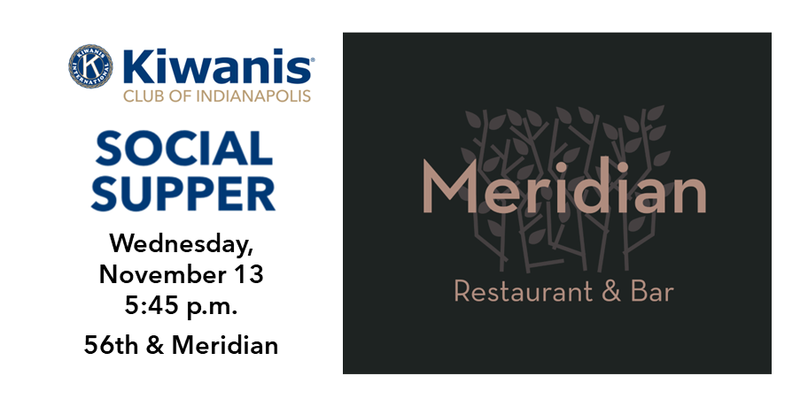 November 13: Social Supper