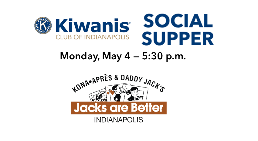 May 4 - Social Supper