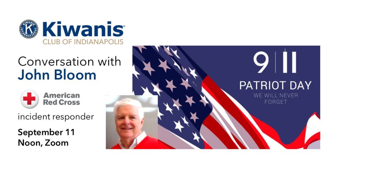 CANCELLED September 11: John Bloom, Patriot Day
